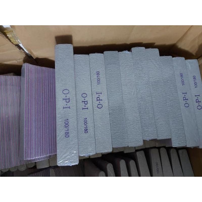Dũa Móng Tay Opi Chữ Tím Độ Nhám 100/180 Loại Dày Form Chữ Nhật, Kim Cương, Thẳng, Bán Nguyệt Làm Nail - Nail Phương Miu