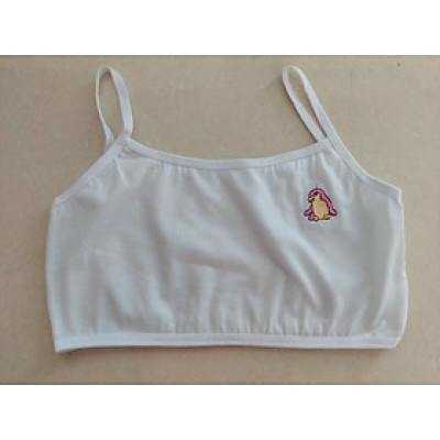 Combo 3 Áo Lá Học Sinh Thêu Hình Chim Cánh Cụt 335 – Cotton Mềm Mại, Co Giãn, Thoáng Khí