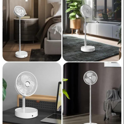 Quạt Tích Điện Để Bàn Xiaomi 3life 008 Sử Dụng 6-24 Giờ Liên Tục Tùy Cấp Độ Gió - Hàng Nhập Khẩu