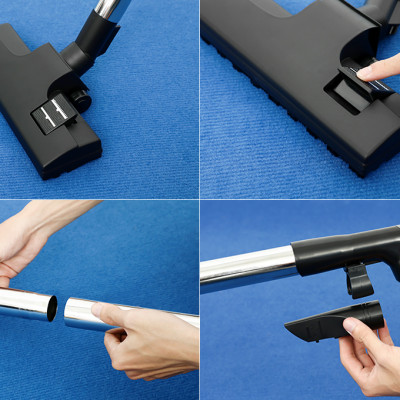 Máy Hút Bụi Dạng Hộp Panasonic MC-CL603GN49 - Công suất 1800W - Công nghệ gió xoáy cực đại - Bộ lọc HEPA hiện đại - Hàng chính hãng - Bảo hành 12 tháng