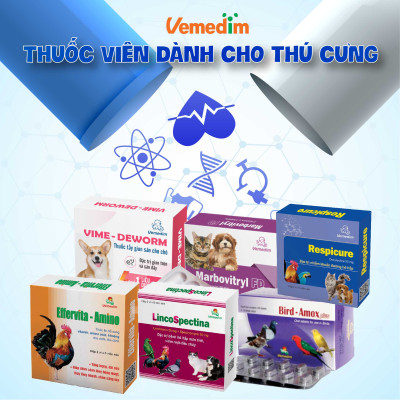 Vemedim Hairball cure giải quyết búi lông trong dạ dày và ruột, hỗ trợ tiêu hóa chó mèo, tuýp nhôm mới 50g