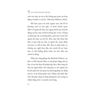 Đọc Vị Tâm Trí Như Một Cuốn Sách