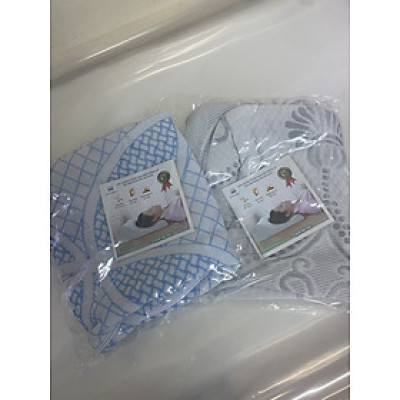 COMBO gối kê chống thoái hóa đốt sống cổ và gối kê lưng chống thoát vị đĩa đệm CHÍNH HÃNG - BẢO HÀNH 12 tháng