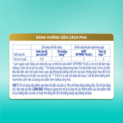 Sữa bột Nestlé NAN OPTIPRO PLUS 4 800g/lon với 5HMO Giúp tiêu hóa tốt + Tăng cường đề kháng  - Bé 2-6 tuổi