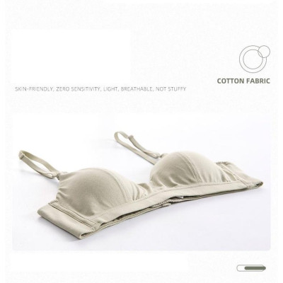 Áo Lót Cotton Kiểu Pháp Không Gọng Thép Mềm Mịn Thoải Mái (AL27)