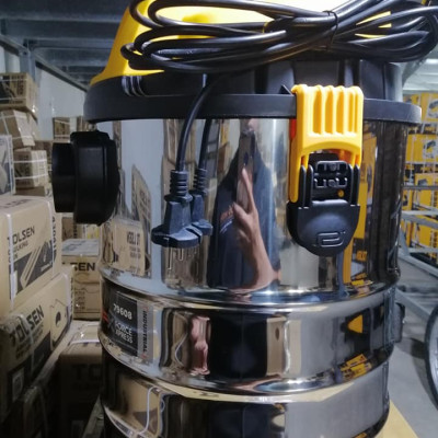 MÁY HÚT BỤI CÔNG NGHIỆP KHÔ VÀ ƯỚT 1200W TOLSEN 79608- HÀNG CHÍNH HÃNG