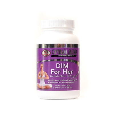 Viên uống hỗ trợ cân bằng nội tiết tố nữ Dim For Her Olympian Labs Mỹ 30 viên