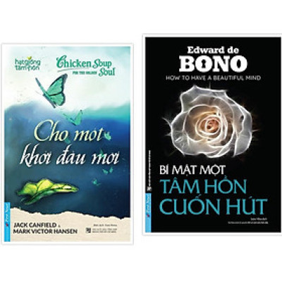 Sách - Combo Cho một khởi đầu mới + Bí mật một tâm hồn cuốn hút - First News