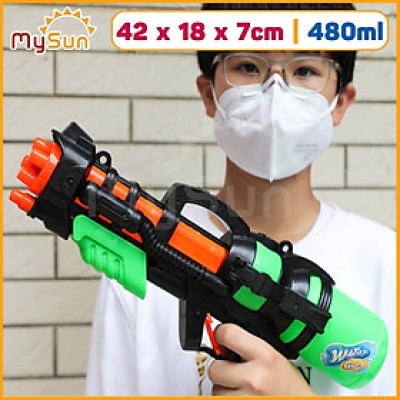 Súng bắn phun nước đồ trẻ em chơi áp lực cao ngoài trời cho bé MySun