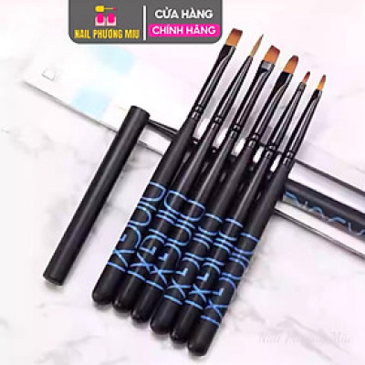 Cọ Hoa Cúc DINGXI Làm Nail, Đầu Lông Cọ Mềm 5mm, Lông Chồn Nhựa Tổng Hợp, Vẽ Họa Tiết Nail 3D Cho Người Mới Và Thợ