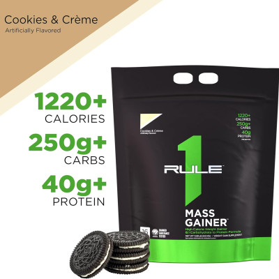 R1 Rule 1 Mass Gainer (5.2KG) Bổ Sung Calories, Protein, BCAA, Creatine Hàm Lượng Cao Giúp Tăng Cân