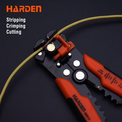 Kìm Harden tuốt dây điện – bấm cos chuyên dụng 660613 HARDEN