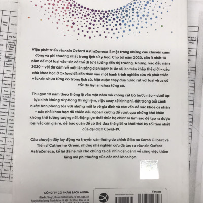 Vaxxers: Câu Chuyện Về Cuộc Đua Phát Triển Vắc-xin Chống Covid 19 Của Các Nhà Khoa Học Oxford