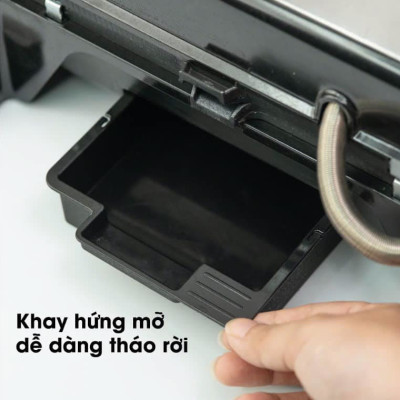 Máy Kẹp Nướng Bánh Mỳ sandwich, Bếp Nướng Điện Thái Lan BENNIX BN901EG, công suất 2200W, hàng chính hãng