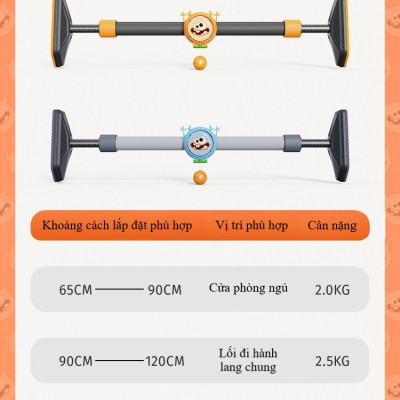 Xà đơn treo tường FED-DG 002 – Thép carbon 1.5mm