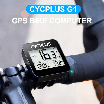 Đồng Hồ Tốc Độ Xe Đạp Cycplus G1 GPS Speedometer LCD 2.0" FSTN Auto Backlight IPX6 Chống Nước Chống Trầy Xước