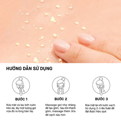 Tẩy Tế Bào Chết Rosette Dưỡng Sáng Da Gommage Bright Peel 180G