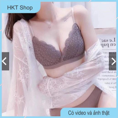 Áo Lót Ren Hoa BaBy Không Gọng Đệm Mỏng, Siêu Thông Thoáng AL33