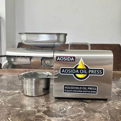 Máy ép dầu thực vật nóng và lạnh dùng trong gia đình thương hiệu cao cấp AOSIDA 888A - Hàng Chính Hãng