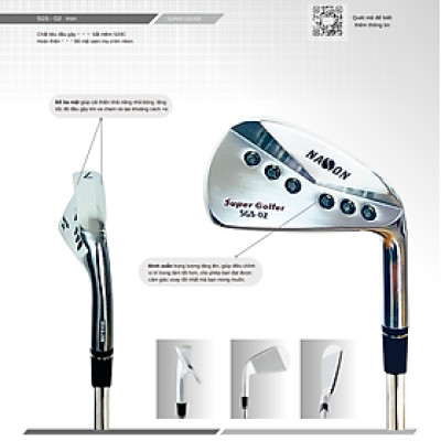 Bộ Gậy Sắt Iron Pro (5,6,7,8,9,P) | Nason Golf
