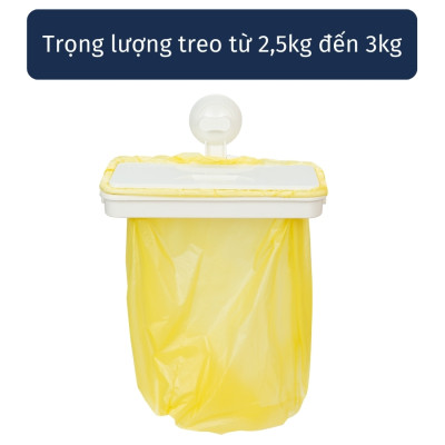 Kệ Treo Túi Rác Hiro, Kệ Treo Đa Năng Thích Hợp Nhiều Không Gian Nhựa Cao Cấp Inochi Chắc Chắn Sang Trọng Gọn Gàng