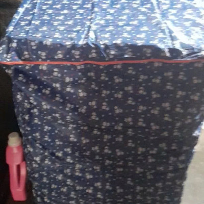 Áo che máy giặt cửa ngang (trước) cho máy từ 6 - 15 kg ,vải dù siêu bền tiện lợi , chống thấm nước , bảo vệ máy giặt dưới mọi thời tiết  giao màu ngẫu nhiên