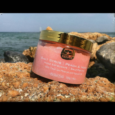 [1501-2301 MUA 1 TẶNG 1] Muối Tẩy Da Chết Salt Scrub - Peach&Honey Kedma 500gr
