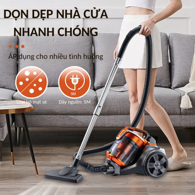 Máy hút bụi cầm tay SOKANY SK-13004, hút bụi gia đình công suất CAO 3600W, lực hút mạnh 30000PA hút sạch mọi bụi bẩn - HÀNG CHÍNH HÃNG
