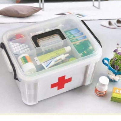 Hộp nhựa đựng đồ y tế đồ Nail mỹ phẩm gia đình đa năng