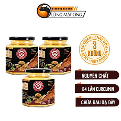 Combo 3 hũ Tinh nghệ nếp vàng Honimore 200g/hũ