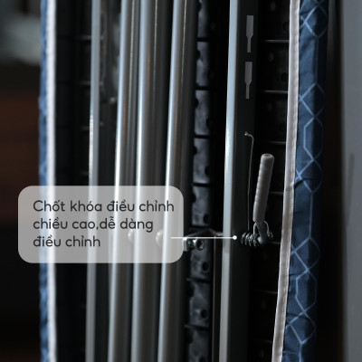 Bàn để ủi quần áo khung bằng thép Lebenlang LBB363