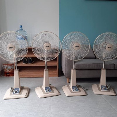 Quạt lửng Hali BL-1601 công suất 47W, cánh 40cm, 3 tốc độ gió, ống lồng inox - Hàng chính hãng