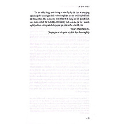 Thịnh Vượng Gia Tộc ( Bìa Mềm)