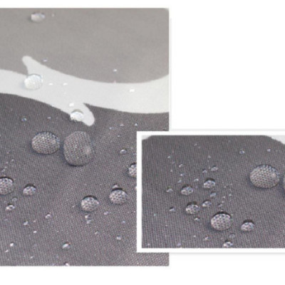 RÈM PHÒNG TẮM POLYESTER KHÔNG THẤM NƯỚC, HỌA TIẾT ĐÈN LỒNG