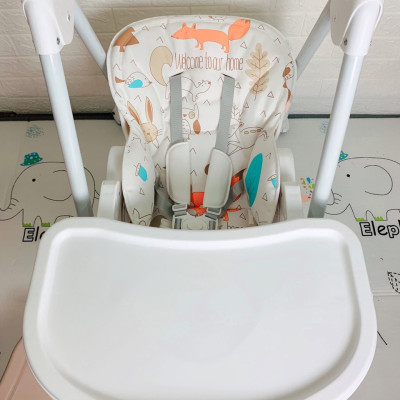 Ghế đa năng Mastela 1015 ngả, nâng hạ độ cao, có bánh xe / TẶNG BÁT THÌA ĂN DẶM UPASS CHÍNH HÃNG