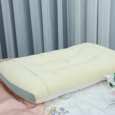 Gối thư giãn, ruột gối đầu thảo dược Super Fine Plant Coolong NIN House chăm sóc vai gáy cổ 48x74cm công thái học