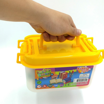 Đất Nặn Kiddy Clay 12 Màu 1000g + Bộ Dụng Cụ BTS18002