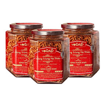 3 Hộp Đông Trùng Hạ Thảo Khô TAKICHI (50 gram)