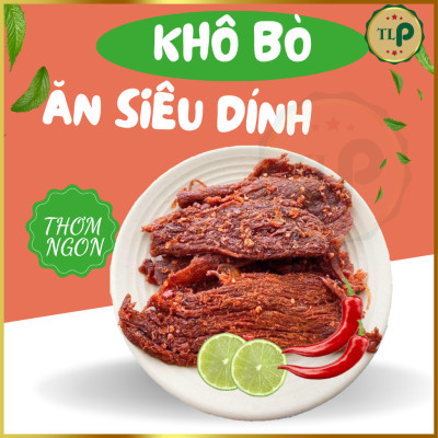 Khô Bò Miếng Tân Lộc Phát Túi 50g Ăn Vặt Yêu Thích