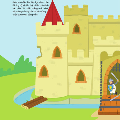 Sách - Trang Trí Lâu Đài - Với Gần 600 Miếng Dán Và Khuôn Hình Sáng Tạo - Bìa Cứng