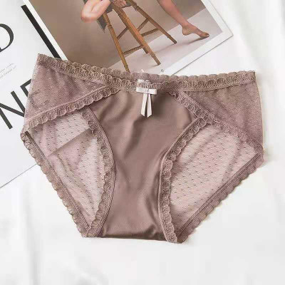 Combo 5 Quần Lót Nữ Phi Lụa Phối Ren 838 – Mềm Mịn, Quyến Rũ, Co Giãn 4 Chiều