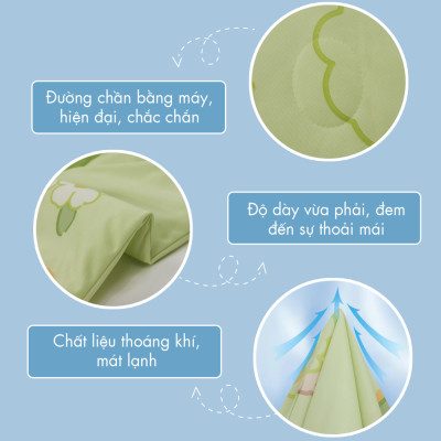 [CHĂN HÈ MÁT LẠNH] Mền lạnh I Cool Advance NIN House NM8030 2mx2m2 | Chăn chần Ice Silk, Chăn điều hoà nhiều độ