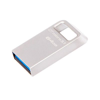 Ổ đĩa kim lọai Kingston DTMC3 64GB USB 3.1/flash USB di động chống va đập,chống mài mòn đĩa U lên đến 100MB / giây tốc độ đọc 64GB(Bạc)