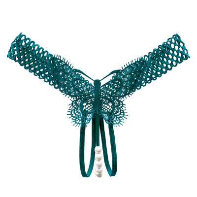 Quần lọt khe sexy thêu hoa đính hạt ngọc gợi cảm