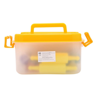 Đất Nặn Kiddy Clay 12 Màu 1000g + Bộ Dụng Cụ BTS18002