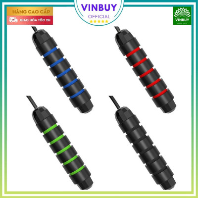 DÂY NHẢY TẬP THỂ DỤC CAO CẤP TẠI NHÀ LÕI THÉP ĐỘ BỀN CAO, TAY CẦM CHỐNG TRƯỢT – HÀNG CHÍNH HÃNG 