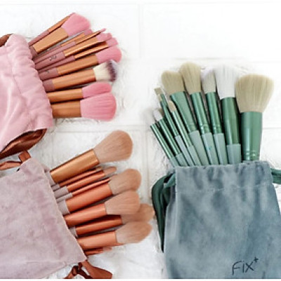 Bộ Cọ Trang Điểm 13 Chi Tiết Nhỏ Gọn - Giao màu ngẫu nhiên