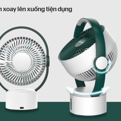 QUẠT SẠC TÍCH ĐIỆN SUNHOUSE SHD7116 - HÀNG CHÍNH HÃNG
