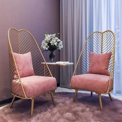 Hàng HOT GIÁ SỈ ghế lá decor đệm sắt sơn tĩnh điện hot hit ( ảnh thật)