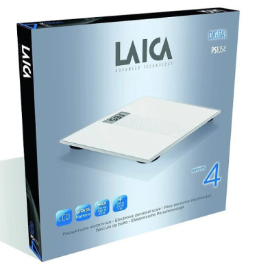 Cân Sức Khoẻ Điện Tử Mặt Kính Cường Lực LAICA PS1054 - ITALY 